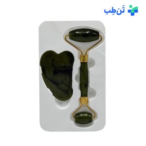 ماساژور صورت جیدرولر همراه با گواشا